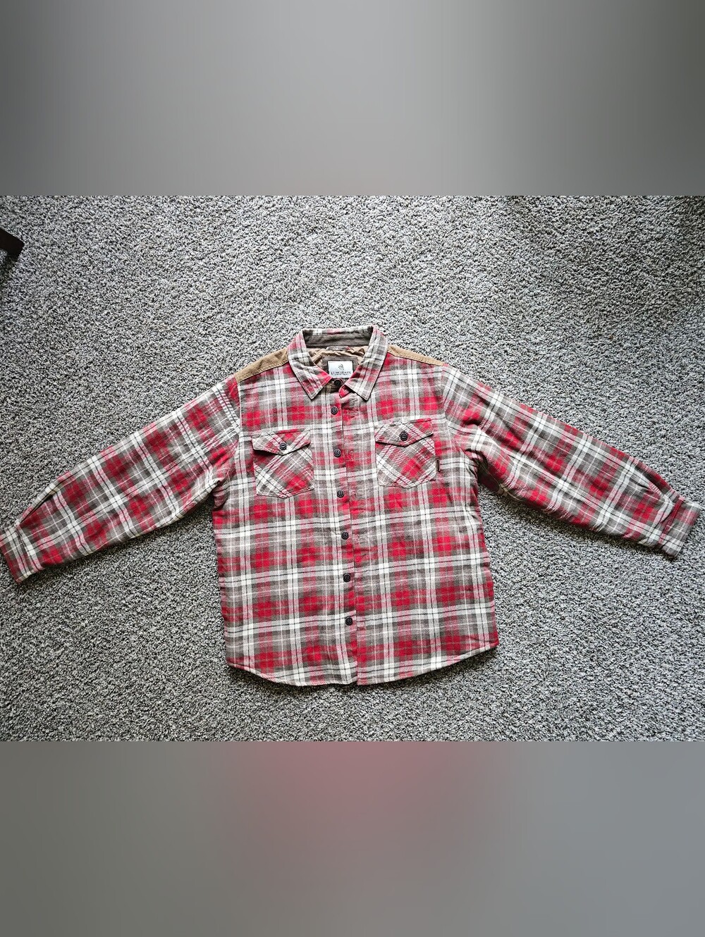 LEGENDARY Whiteails Mens Quilted Lined Shaket Size XL